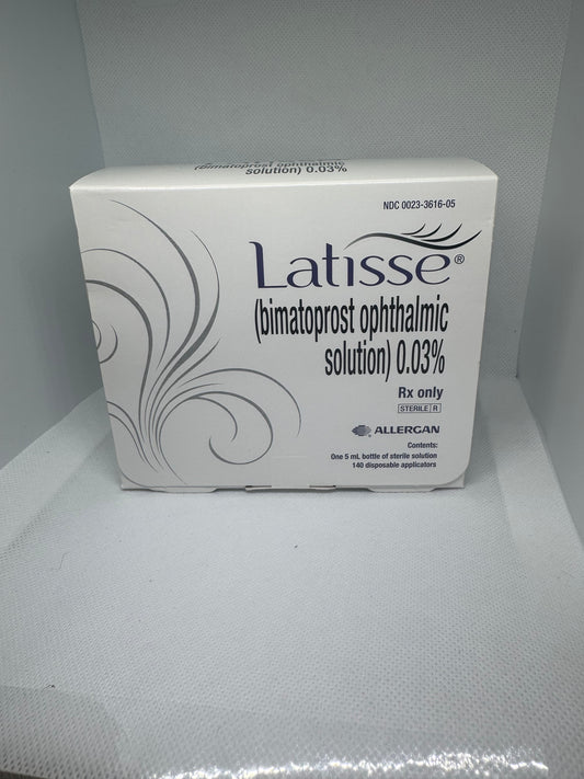 Latisse (bimatoprost) Opthalmic Solution 0.03% (5mL) with 140 applicators